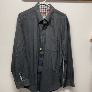 Izod -XL- button down charcoal grey